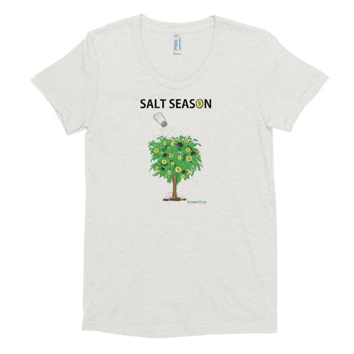 Salt Season Women's Crew Neck T-shirt - TC Merch