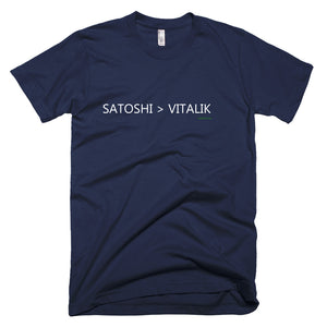 Satoshi > Vitalik - TC Merch