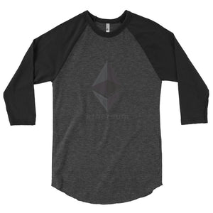 Ethereum 3/4 sleeve raglan shirt - TC Merch