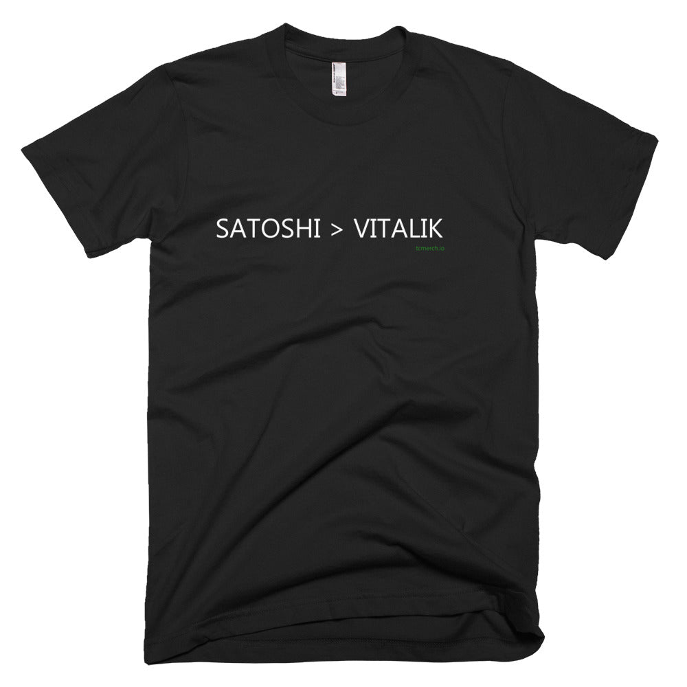 Satoshi > Vitalik - TC Merch
